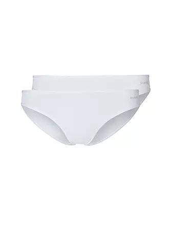 SKINY | Rio-Slip 2-er Pkg. "Micro Lovers" (Beige) | weiss